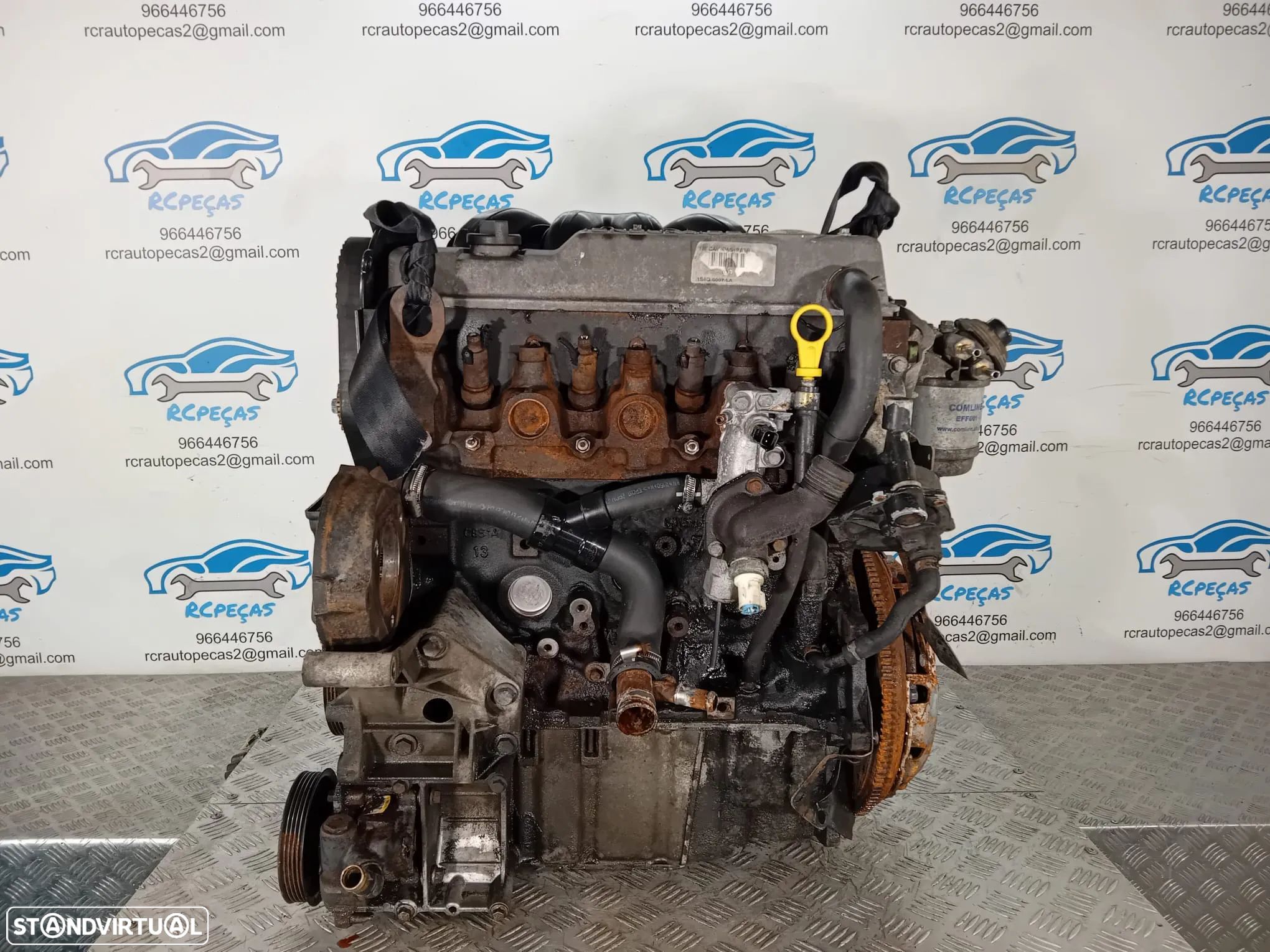 .Motor Completo Ford Escort 1.8 8v 60cv RTF - 1