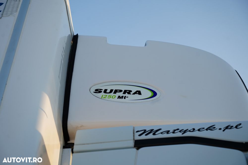Renault T 430 / 6x2 / REFRIGERAT -9 M / UNITATE CARRIER SUPRA 1250 / platformă elevatoare / oblon rulant / punte de ridicare / direcție - 16