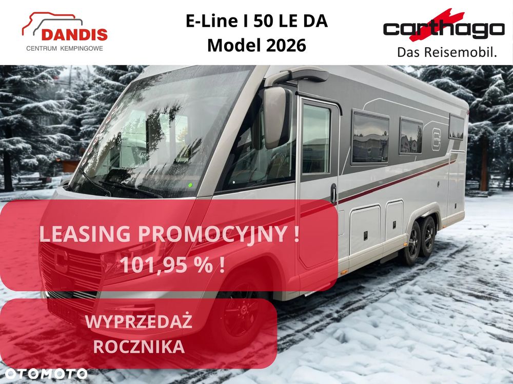 Carthago E-Line I 50 LE DA, Model 2026, 5 miejsc