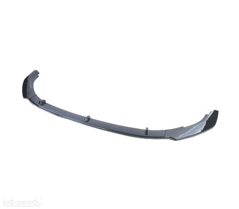 SPOILER LIP FRONTAL VOLKSWAGEN VW GOLF 6 GTI 09-13 PRETO BRILHANTE - 2