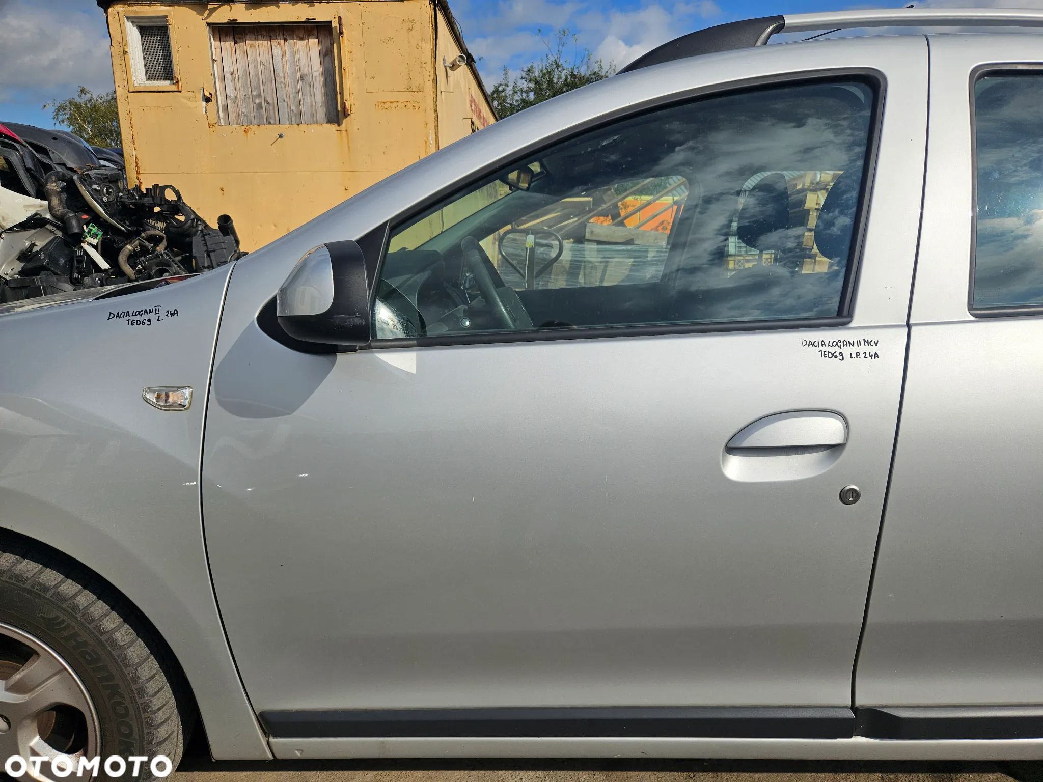 DACIA LOGAN II MCV DRZWI LEWY PRZÓD LEWE PRZEDNIE TED69 - 1