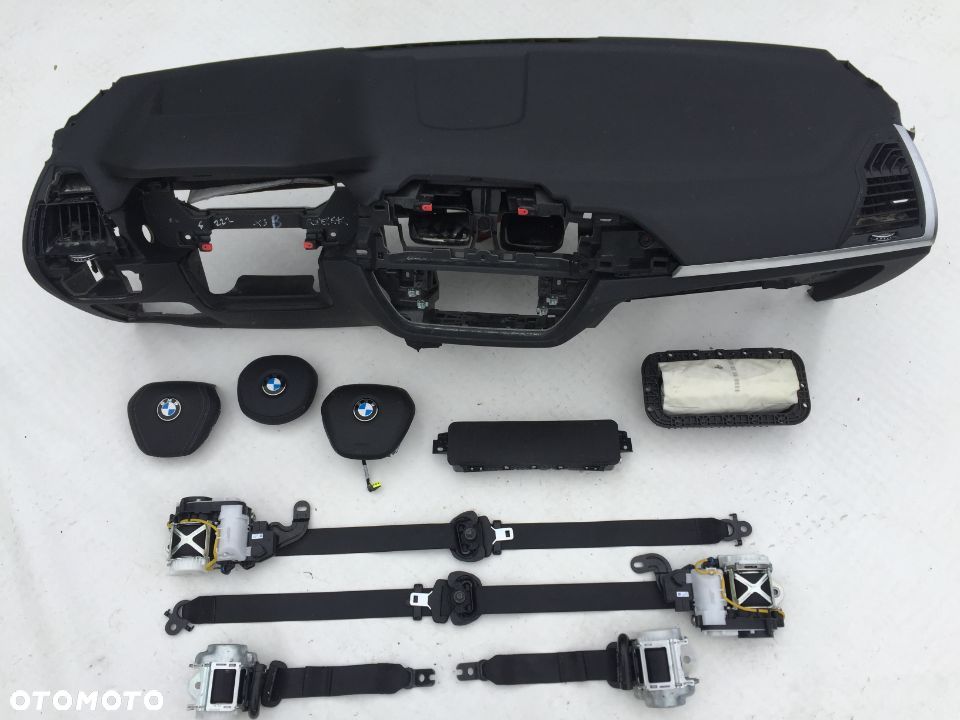 BMW X3 G01 X4 G02 DESKA KONSOLA KOKPIT PULPIT PÓŁKA PARAPET AIRBAG NAPRAWA REGENERACJA KURTYNA na wymianę od RĘKI NA MAGAZYNIE !!! - 10