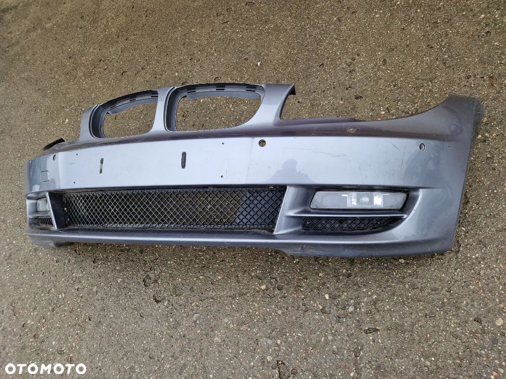 BMW 1 E82 E88 Cabrio Coupe 07- zderzak przedni kratka halogen A52 - 2