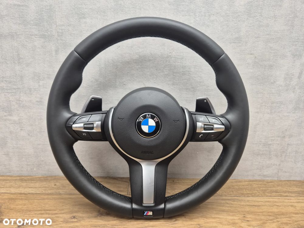 BMW F30 F31 F32 F33 F36 KIEROWNICA M-PAKIET GRZANA ŁOPATKI TEMPOMAT EU - 1