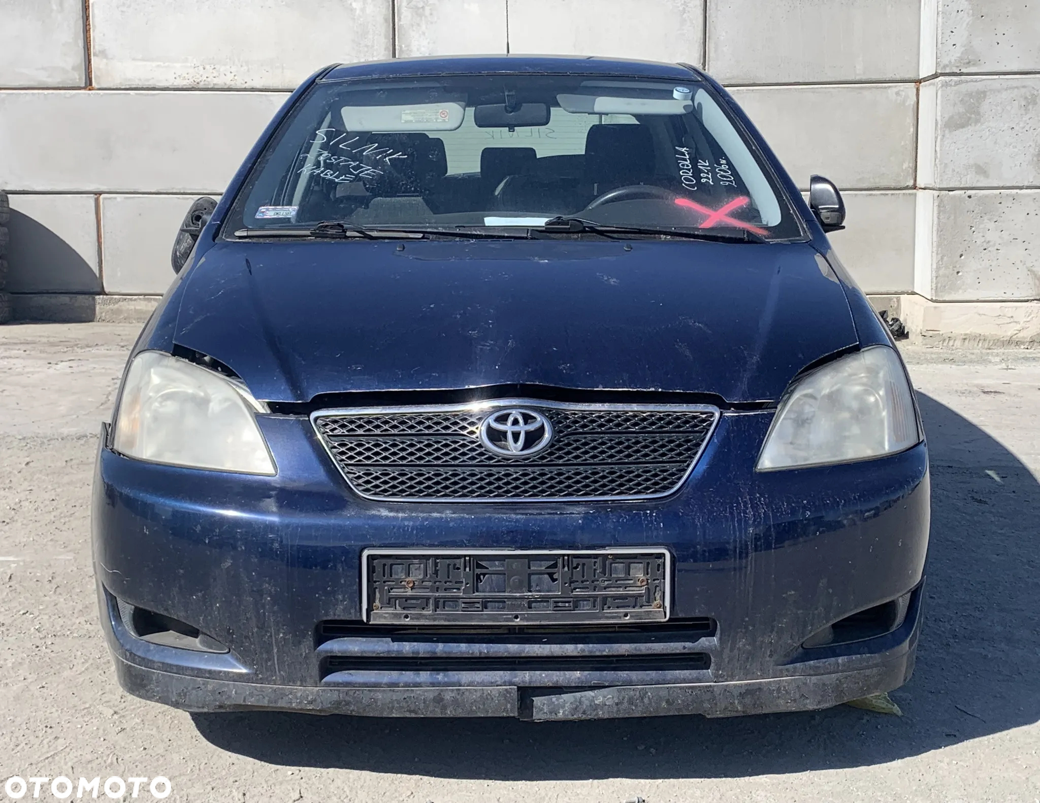 TOYOTA COROLLA 2002 2.0 1CDFTV *SAMOCHÓD NA CZĘŚCI* 283 LAMPA LUSTERKO DRZWI MASKA KLAPA BELKA ZDERZAK BŁOTNIK PRAWA LEWA PRZÓD TYŁ - 3