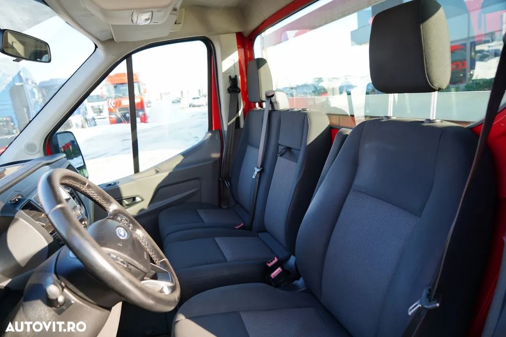 Ford TRANSIT 350 / PLATFORMĂ / MANUALĂ / 3 LOCURI / MASĂ NETĂ 3500 KG / - 22