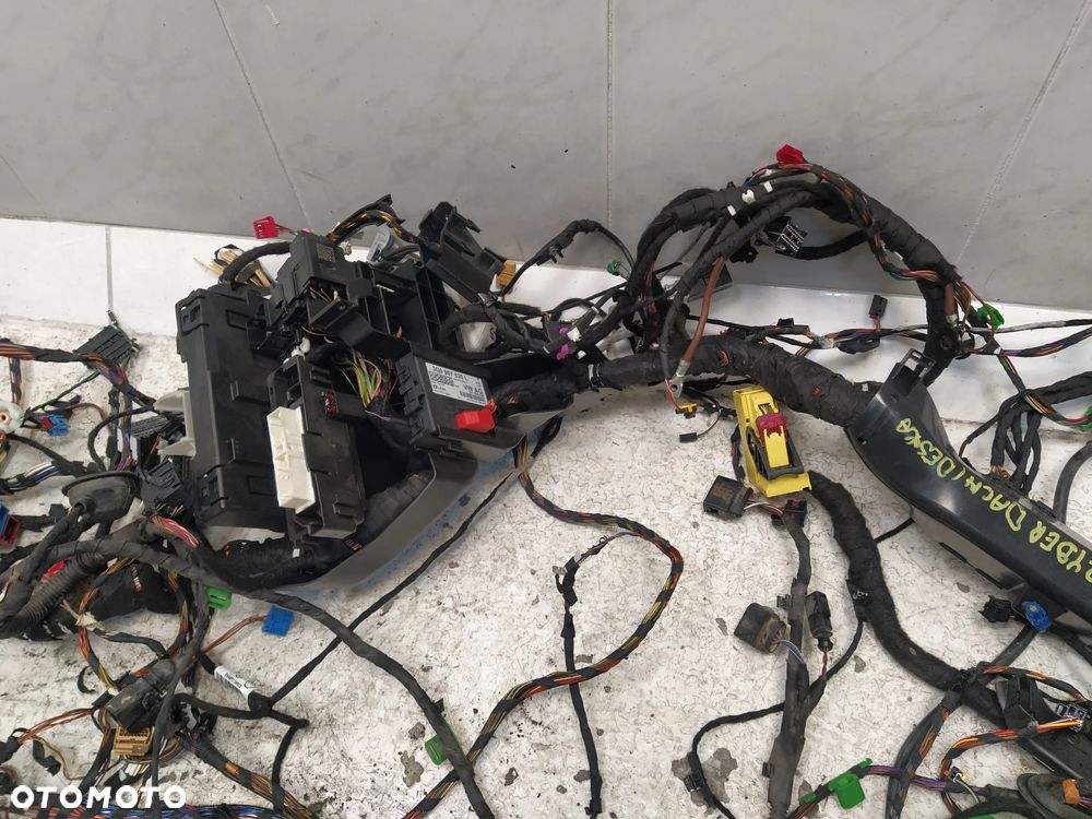VW TIGUAN II PRZEWODY KABLE INSTALACJA WIĄZKA KOKPITU DESKI ROZDZIELCZEJ WNĘTRZA SZYBERDACHU PANORAMY ORYGINAŁ - 6