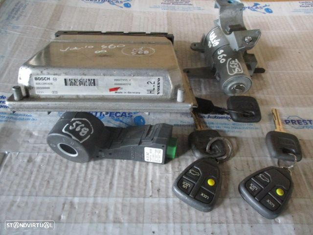 Centralina 08627455A 0261206828 VOLVO S60 2000 2,4 TURBO BOSCH - 2