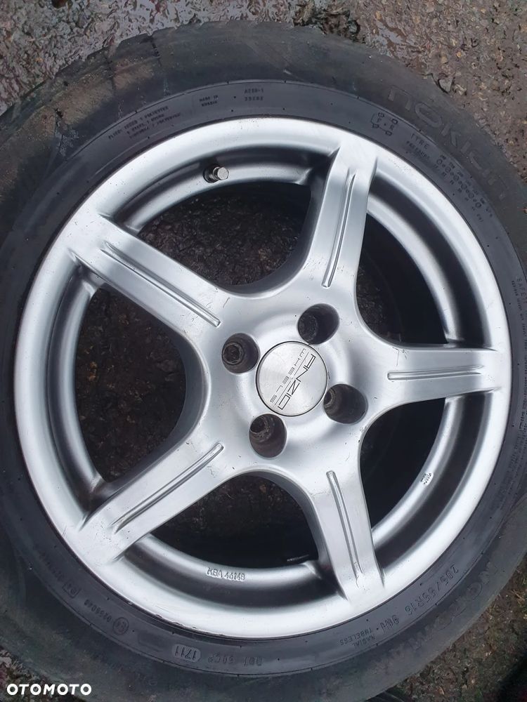 Felgi aluminiowe Anzio 16 cali KBA 46148 6,5 x 16 ET38 Mazda 4x100 54,1 mm - 9