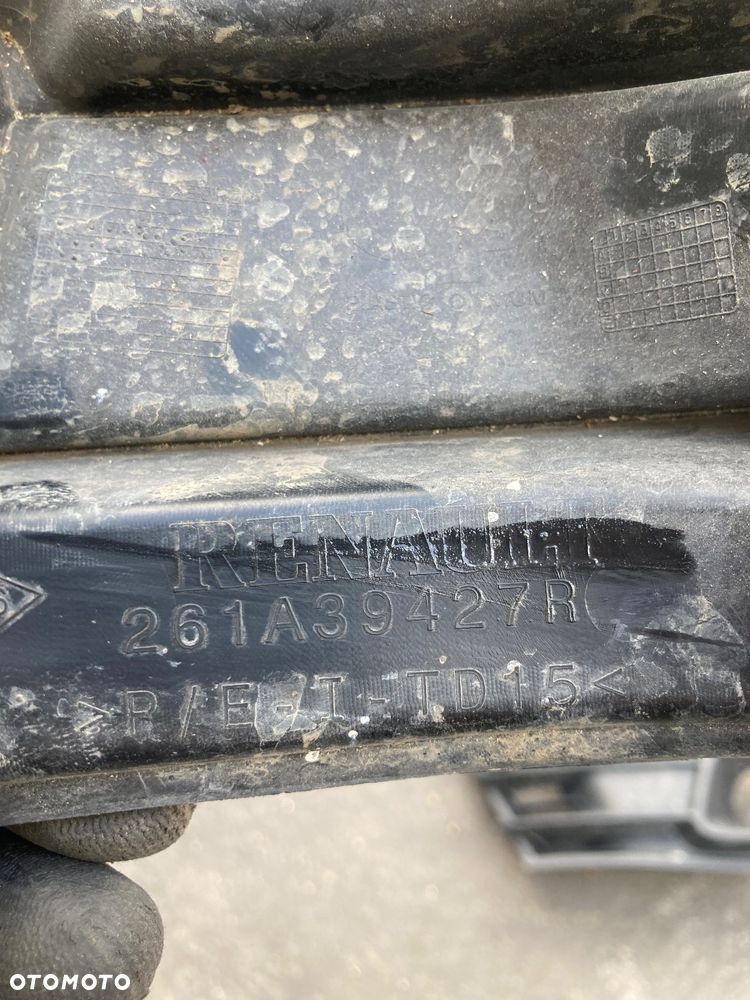 RENAULT Captur 1 I lift lewa KRATKA ZDERZAKA przedniego KRATKA W ZDERZAK  przedni ZAŚLEPKA halogenu na halogen ramka osłona - 6