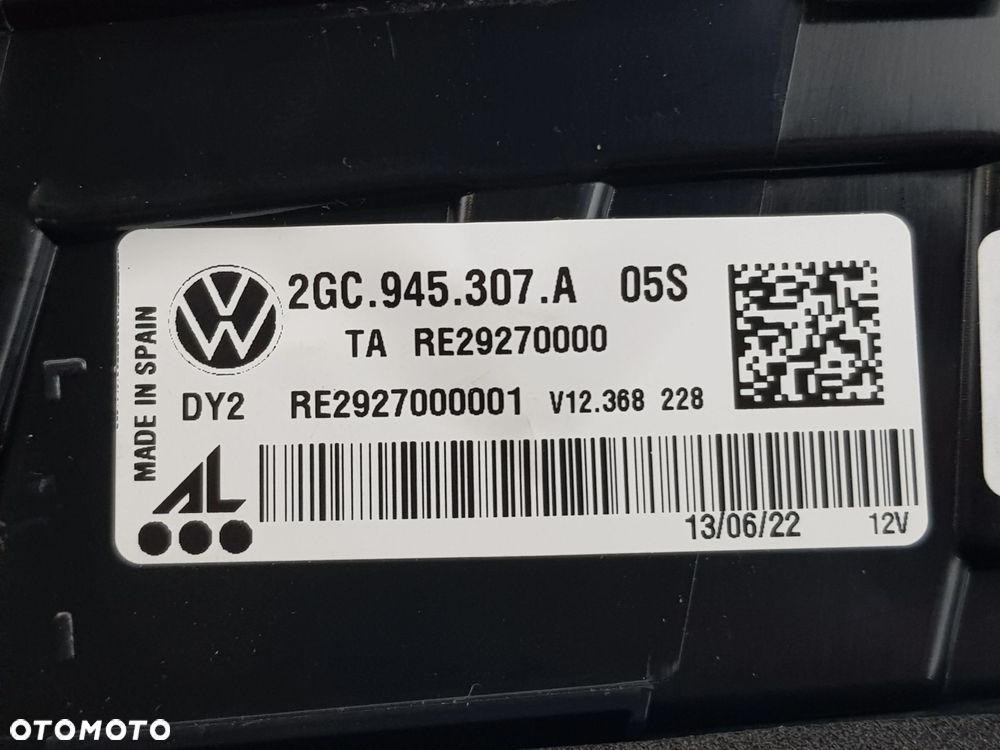 NOWA ORYGINALNA Lampa Lewy Tył Volkswagen T-Roc Cabrio 2GC945307A - 10
