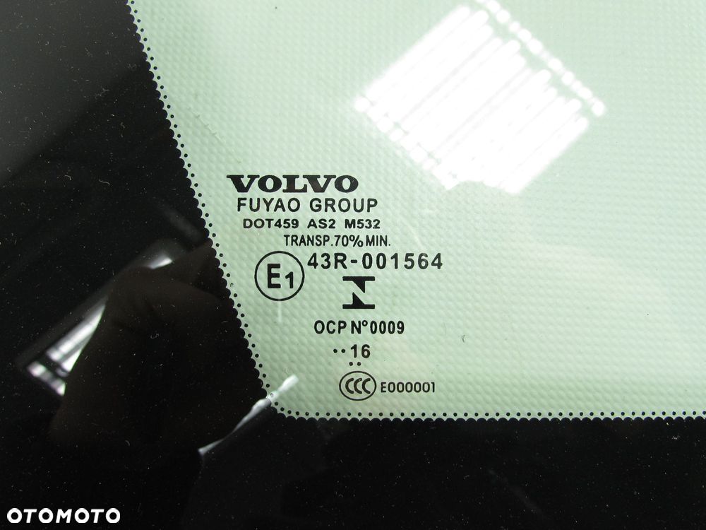 VOLVO V60 10-18 SZYBA BOCZNA KAROSERYJNA TYL LEWA 16R POMORSKIE - 8