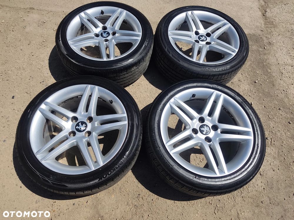 4x108 Felgi Aluminiowe Alufelgi Oryginalne 17 Koła letnie lato CITROEN C4 C4L DS4 OPEL CORSA F VI 6 PEUGEOT 3008 308 408 208 Legnica ALU-RAD 225/45 5,5mm - 1