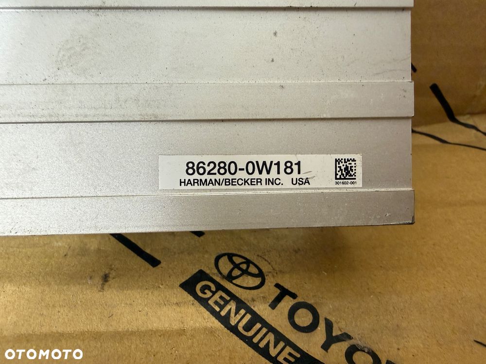 Wzmacniacz Mark Levinson Lexus RX300/ 330/ 350/ 400h 03-09r. Nr. 86280-0W181. - 2