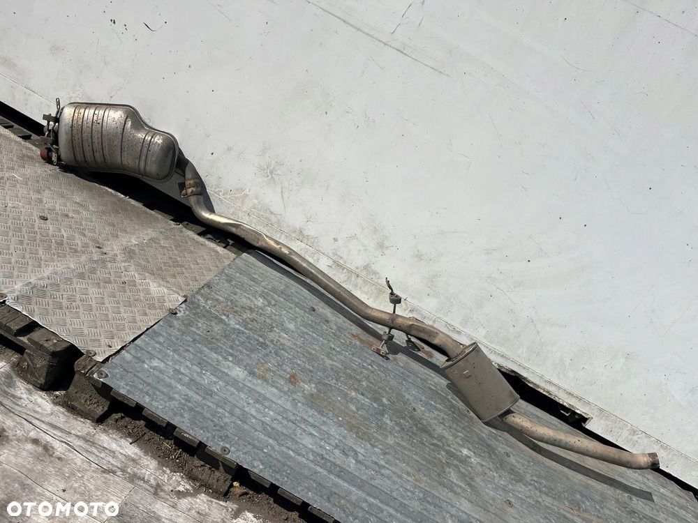 Wydech koncowy tlumik srodkowy rura BMW X3 E83 2.0 D M47 ORG KPL BDB - 1