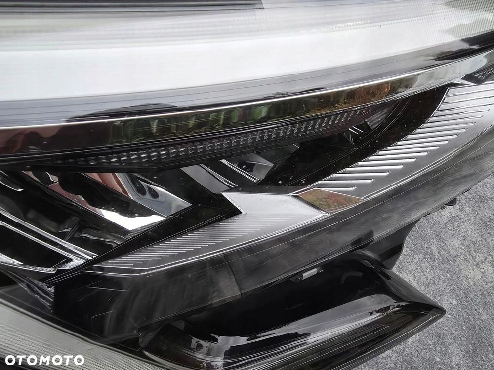 RENAULT CLIO V 5 Kompletna Lampa prawa Full Led 260107933R Długi Led Chrom - 6