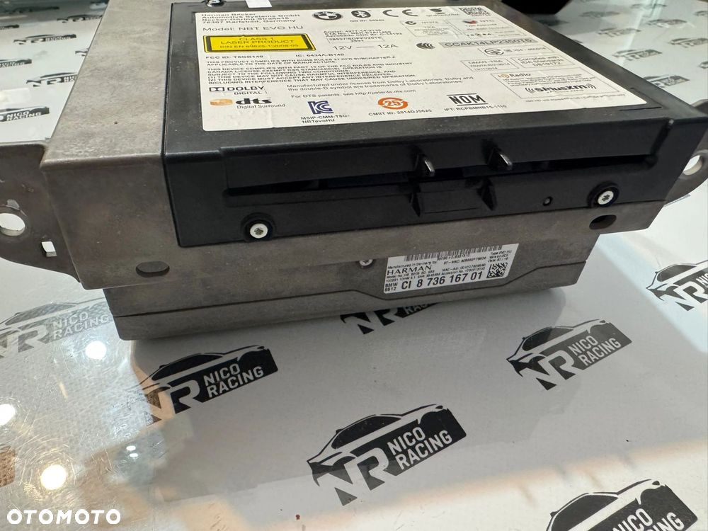 RADIO CZYTNIK NAWIGACJI NBT HIGH 8736167 BMW F06 F12 F20 X3 F25 F30 - 2