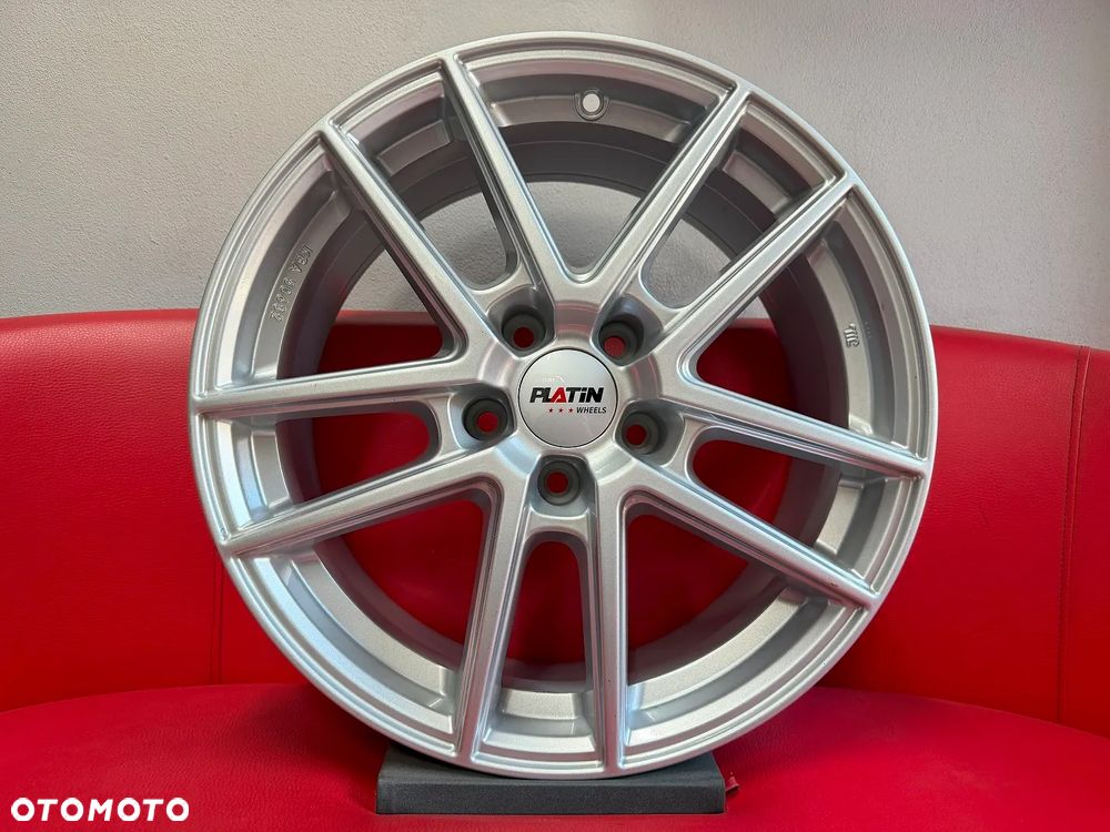 Felgi aluminiowe PLATIN P73 5x112r17 et35 SREBRNE AUDI VW SKODA BMW MERCEDES nowe!!!! - 1