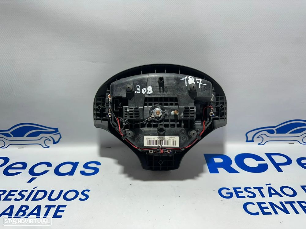 .Airbag Volante Condutor Original PSA Peugeot 308 96810154ZD 2007 – 2014 - 5