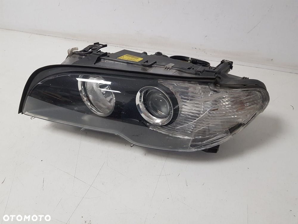 BMW 3 E46 COUPE LIFT LCI XENON NIESKR. LAMPA LEWA EUROPA 6920589 USZKODZONE SZKŁO - 4