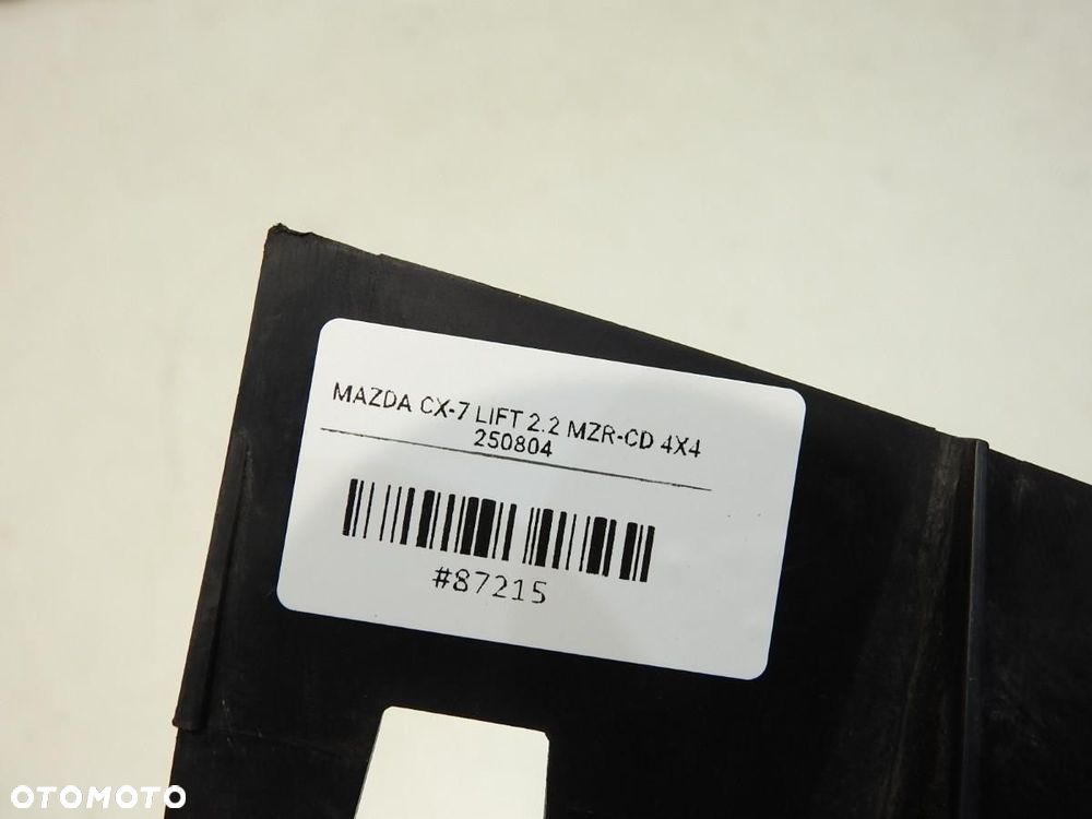 OSŁONA CHŁODNICY LEWA MAZDA CX-7 2.2 MZR CD EH4456253 - 4