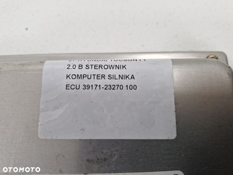 hyundai tucson 1 i 2.0 b sterownik komputer ecu silnika 39171-23270 - 2
