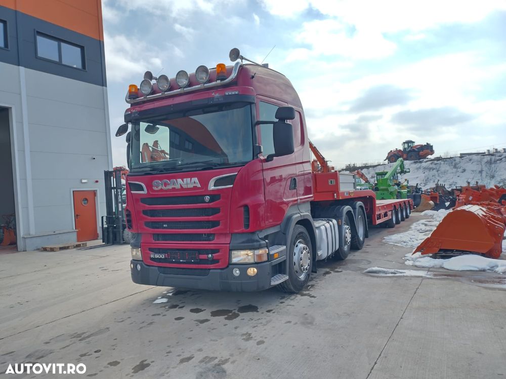 Broshuis 4AUO-4 axe, EXTENSIBILA, 2 axe viratoare, axe GIGANT, Masa propie 10,8t, Carte identitate RAR, inaltime podea 0,89m, lungime podea 9m, latime 2,55m, extensibila lateral la 3m-PROMOTIE 29.000 EUR+Tva - 14