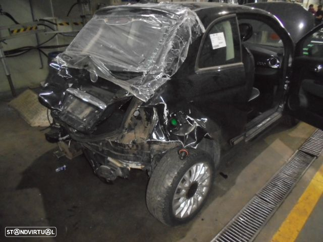 Carro MOT: 169A4000 CXVEL 55204040 C514513  552722C6 FIAT  500 2 FASE 2 2019 1.2I 69CV 3P PRETO GASOLINA - 7