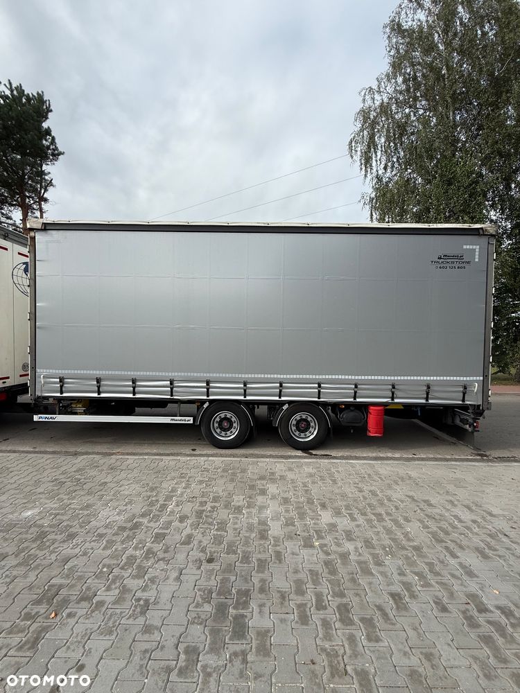 DAF XF480 SUPER SPACE CAB TANDEM JUMBO 6x2 OŚ PODNOSZONA AUTOMAT SPOJLERY STANDKLIMA 2xALUTANK SKÓRA LED FIRANKA DŁ:7.70 m + PRZYCZEPA PANAV TANDEM FIRANKA DŁ:7.70m SAF ZESTAW PRZESTRZENNY PRZEJAZDOWY 120m3 NOWE PLANDEKI !!!! EURO 6 2021 - 6