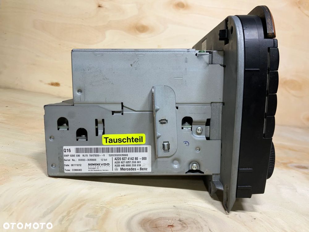 NAWIGACJA RADIO MERCEDES W220 A220827414280 - 6