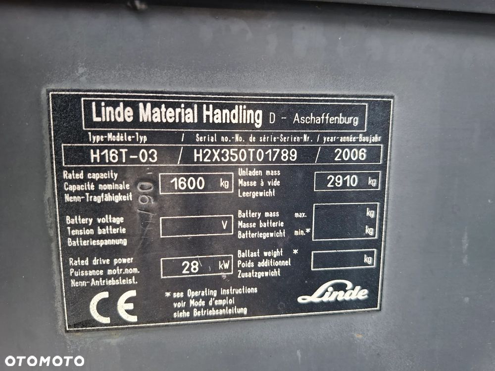 Linde H16 t-03 - 7