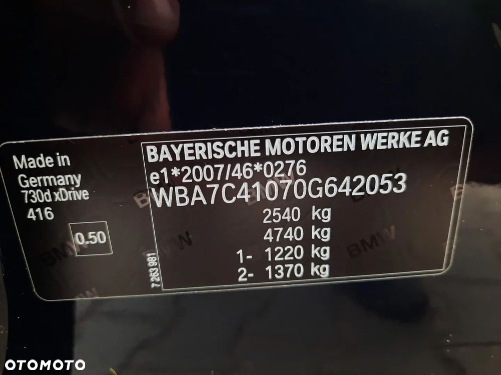 BMW Seria 7 730d xDrive - 40