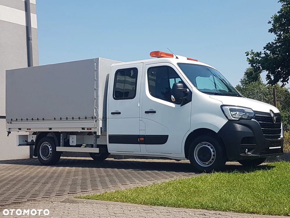 Renault MASTER DOKA 7-OSÓB PLANDEKA PAKA SKRZYNIA ŁADUNKOWA DOUBLE KABINA KLIMA TEMPOMAT KRAJOWY - 30