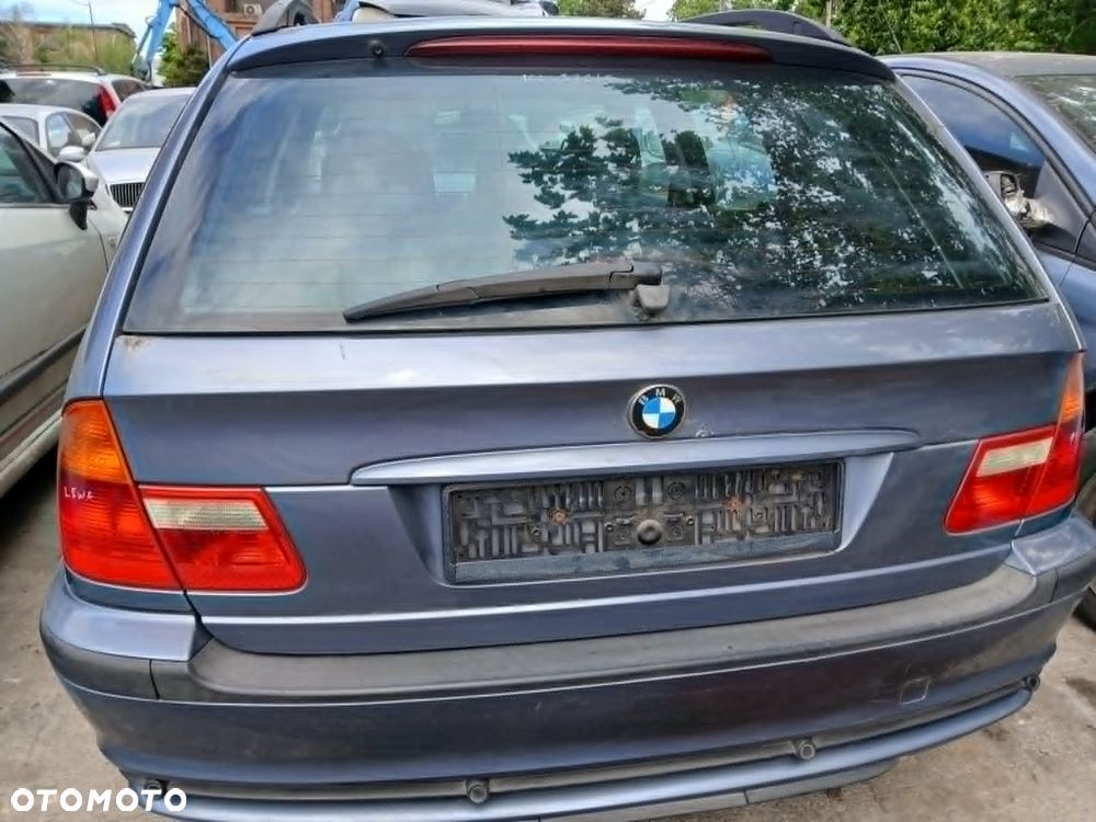 BMW E46 LIFT KOMBI Klapa bagażnika kod lakieru Stahlblau Metallic - 1
