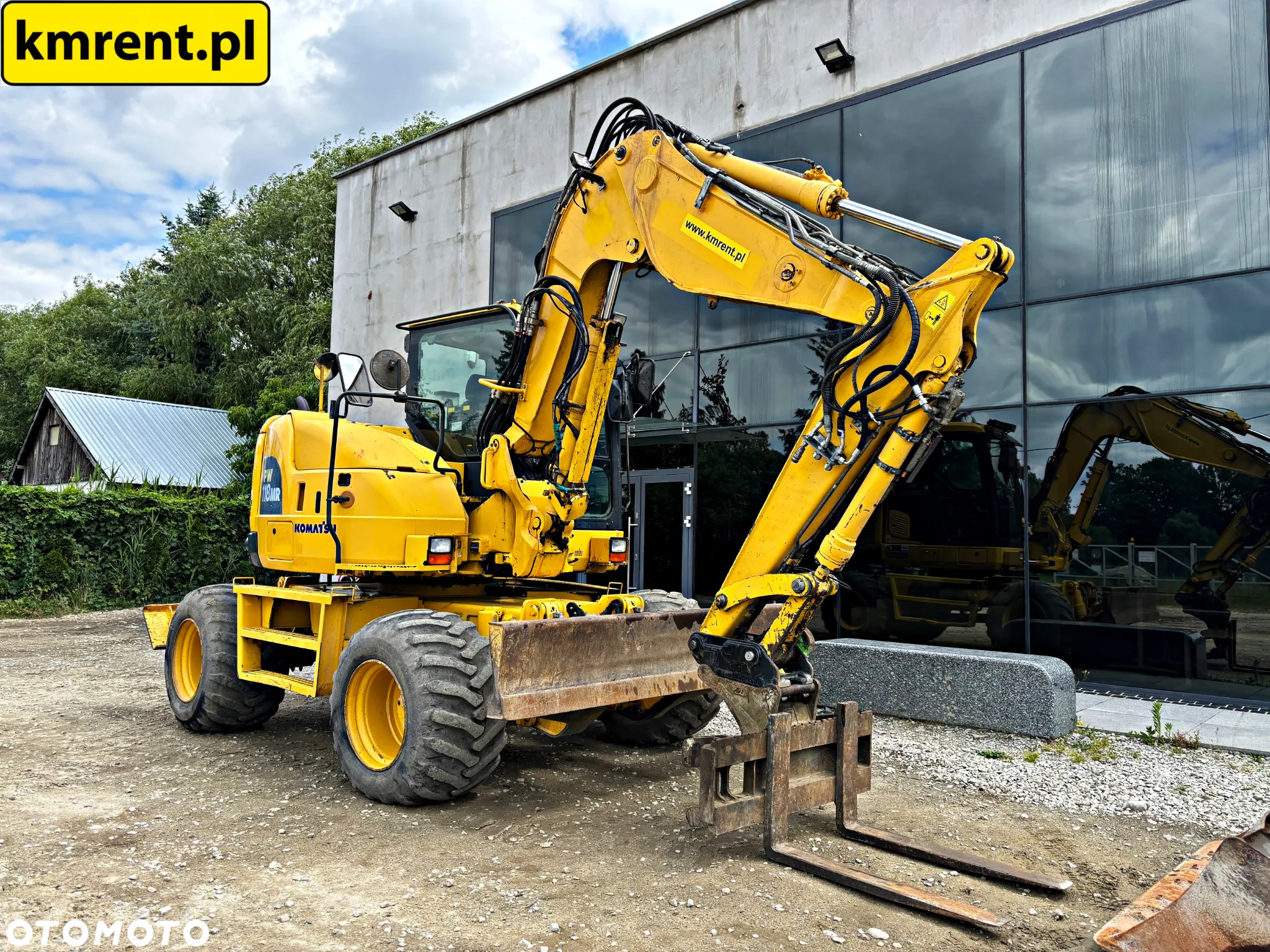 Komatsu PW 118 MR-8 KOPARKA KOŁOWA 2015R. | 110 CAT 312 313 , LIEBHER A 310 311 312 JCB JS 130 - 6