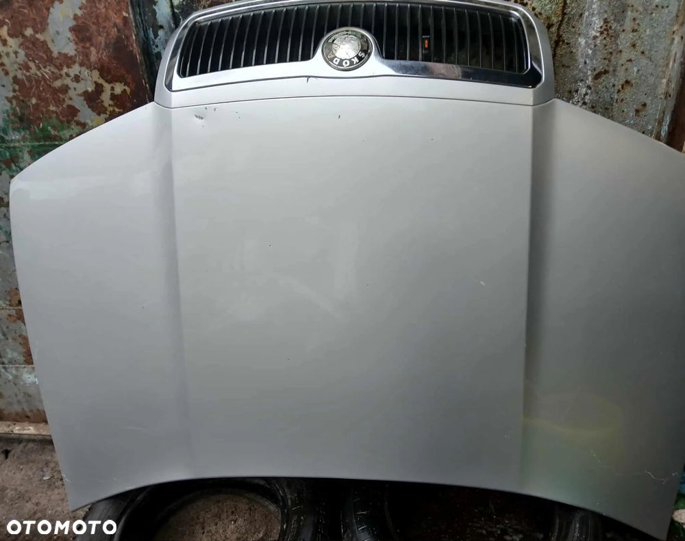 Skoda Fabia I maska srebrna - 1