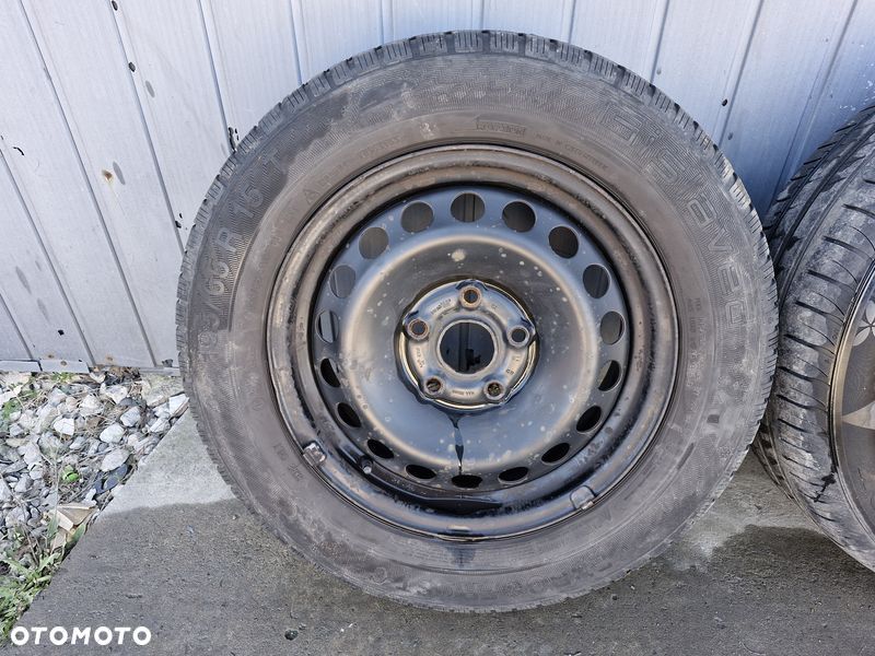 vw passat b6 a3 8p golf v octavia ii felgi stalowe 15 cali 5x112 et47 1k0601026c - 5
