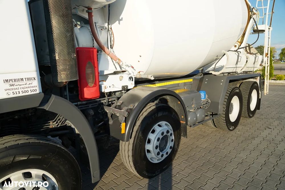 Mercedes-Benz ACTROS 3246 / BETONIERĂ SCHWING STETTER / 8X4 / EPS + AMBREIAJ / JANTE DIN ALIAJ / - 12
