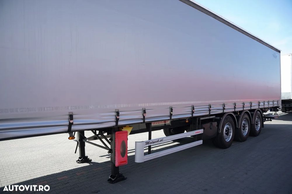 Fruehauf CORTINĂ / AXĂ DE RIDICAT / DHOLLANDIA LIFT 2.000 KG / PODEA REZISTENTĂ / - 10