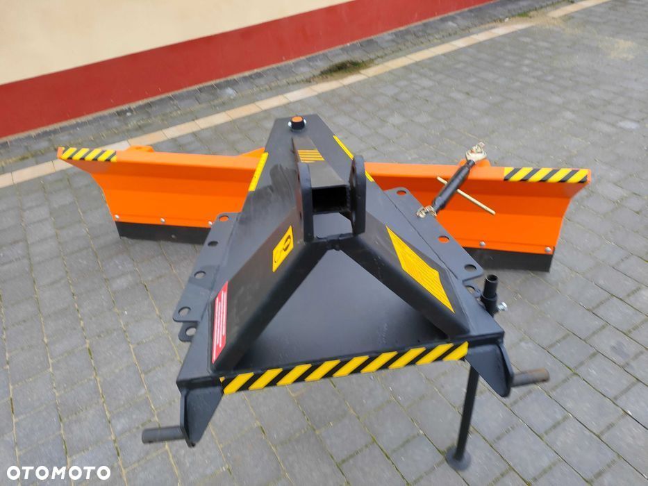 NOWOŚĆ-pług do śniegu spych-do ciągnika na tył-OBROTOWY-dowóz POLSKA - 3