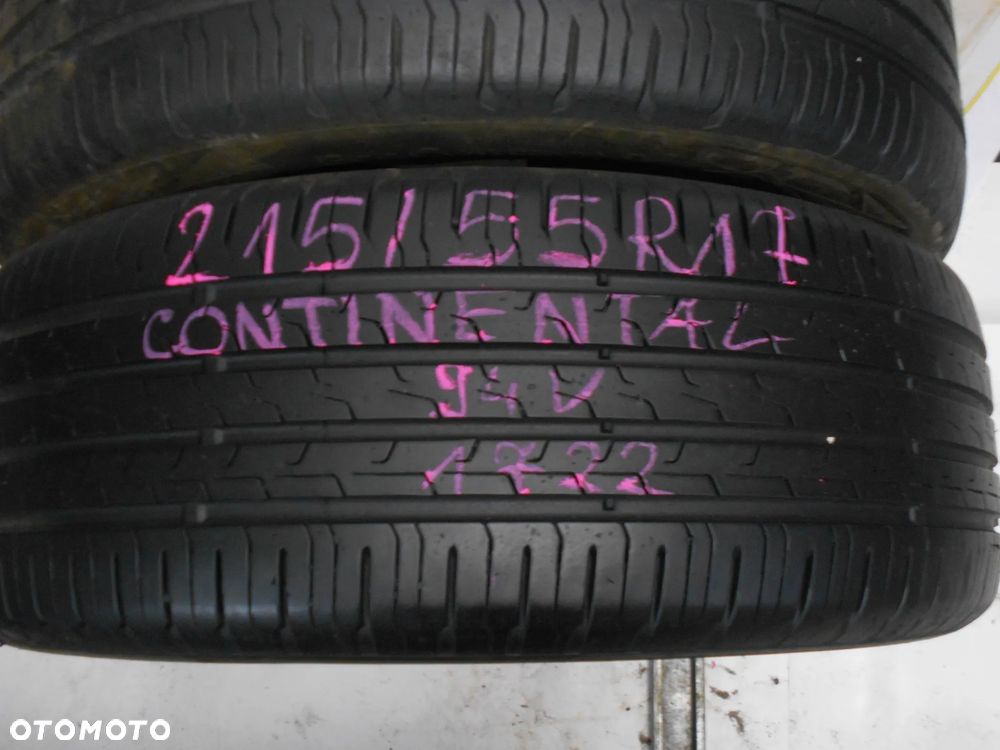 OPONY 215/55R17 CONTINENTAL ECO CONTACT 6 DOT 1722 6.8MM - 3