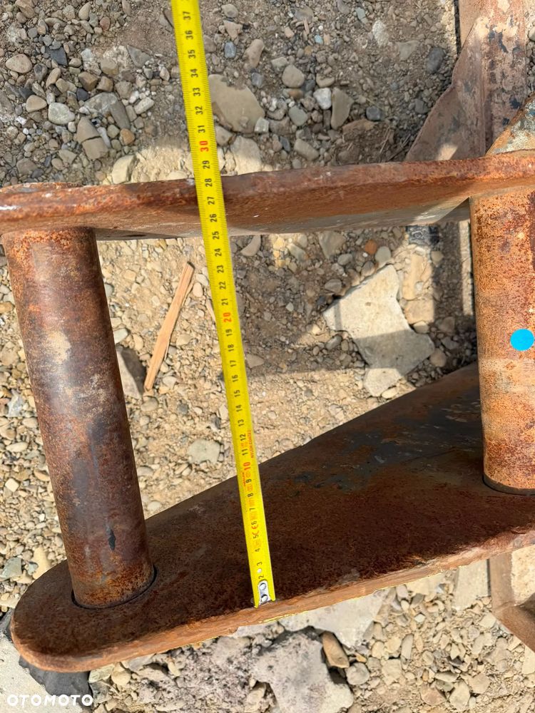 Widły do palet złącze Miller sworzeń 60mm do koparki koparka paletowe paleciak - 8