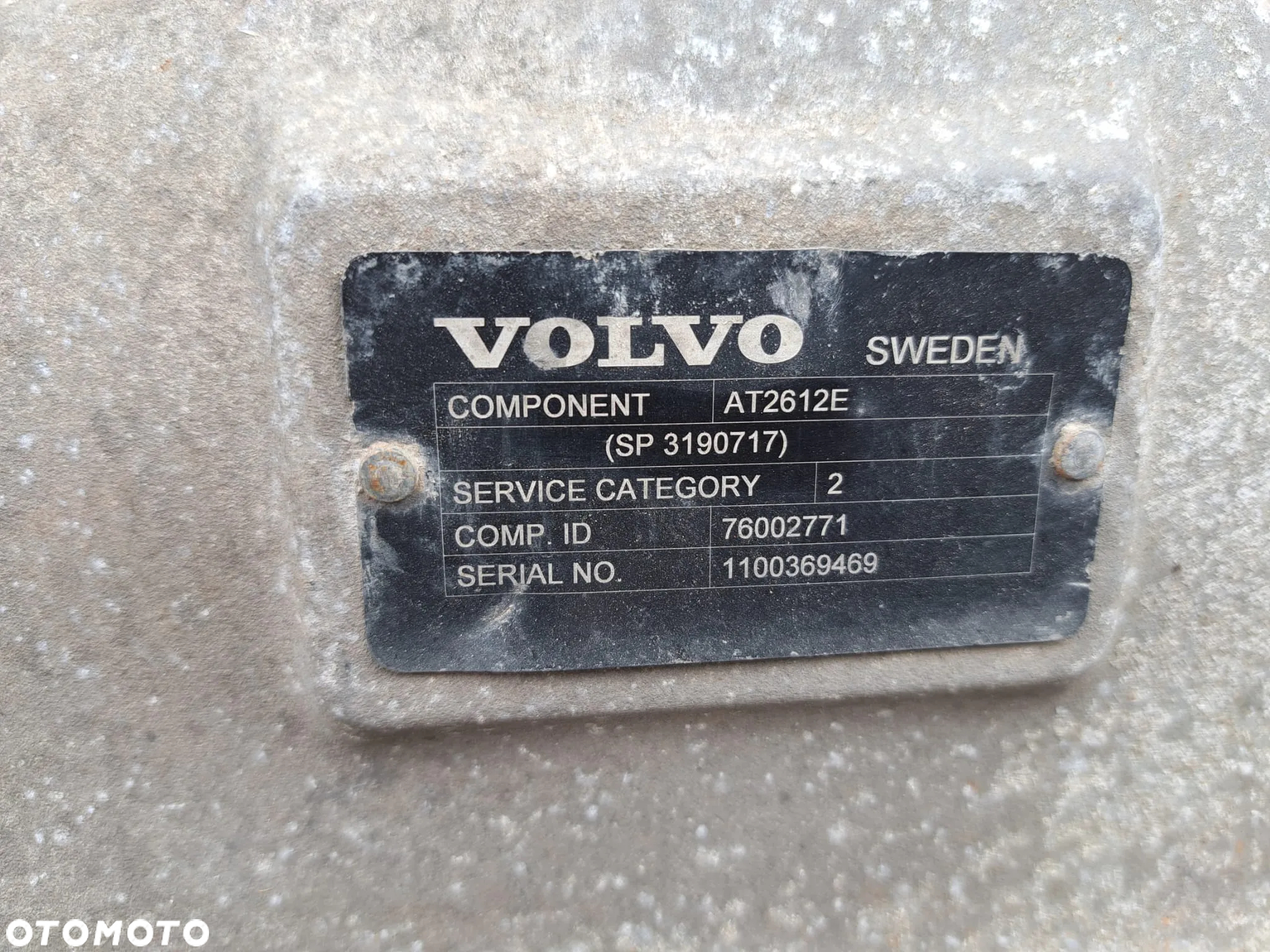WYBIERAK SKRZYNI BIEGÓW VOLVO EURO 6  21911579 AT2612E - 4