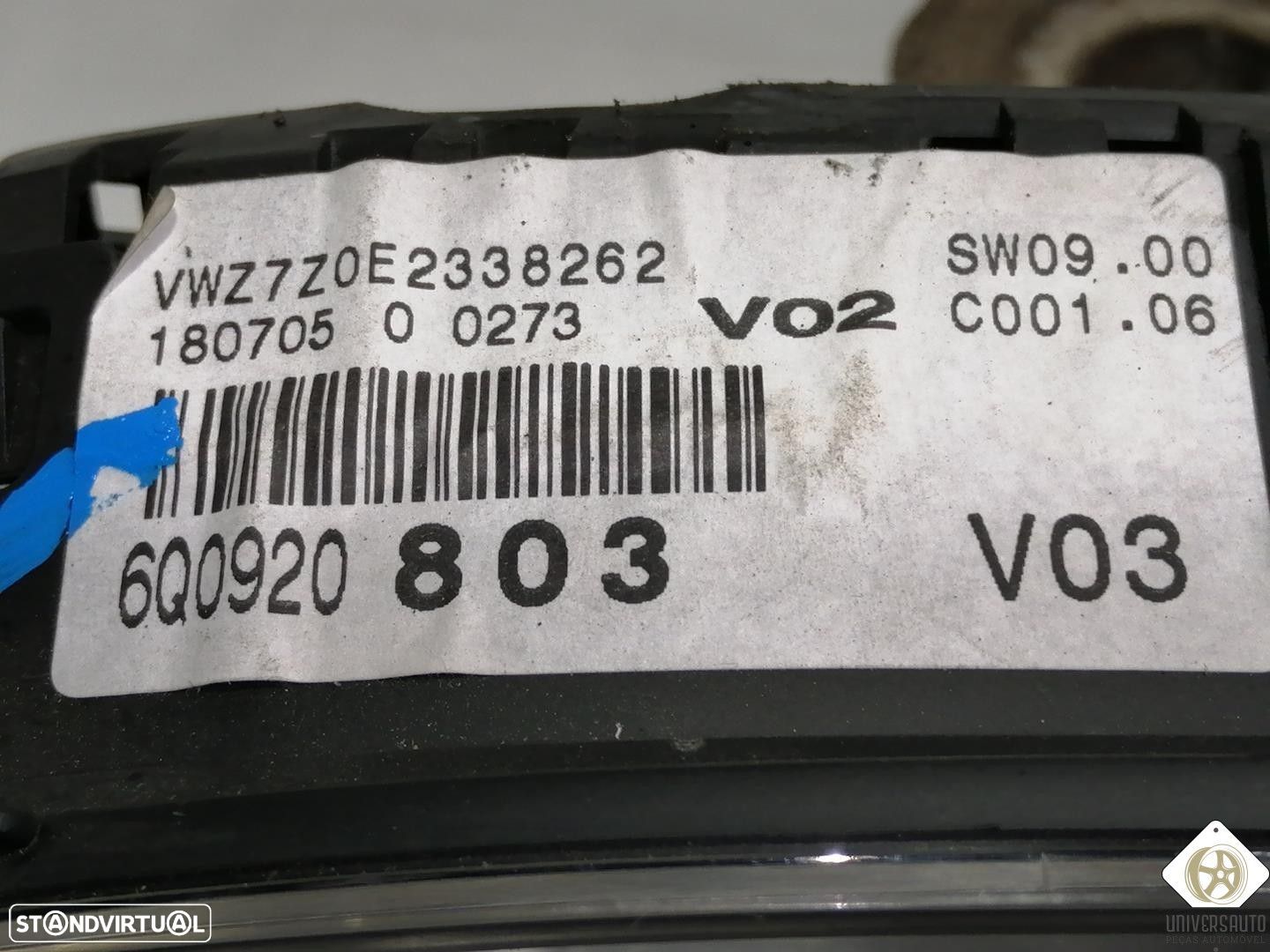 QUADRANTE VOLKSWAGEN POLO 2005 - 1