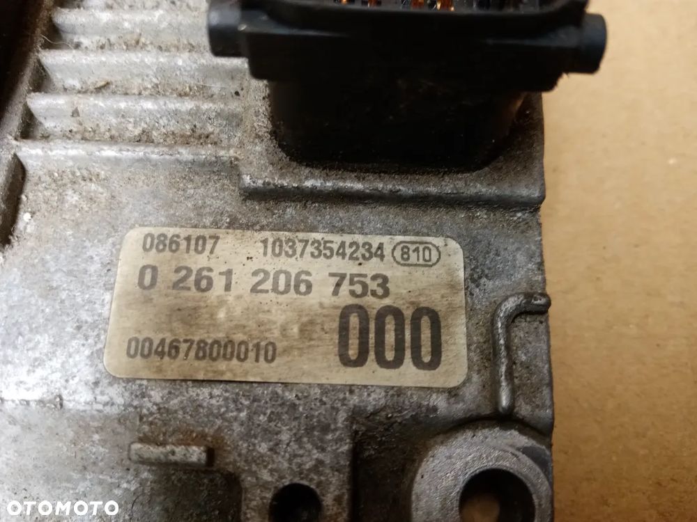 Komputer sterownik silnika Fiat Punto II 2 1.2 16V 0261206753 - 5
