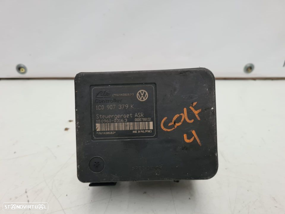 MODULO ABS ORIGINAL 1C0907379K VW VOLKSWAGEN GOLF IV 4 MK4 1.9 TDI ASZ BORA AUDI A3 OCTAVIA - 4