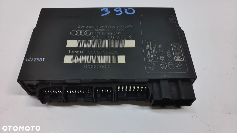 Audi A2 1.4 TDI Zestaw Startowy Komputer 036 906 034 EG - 14
