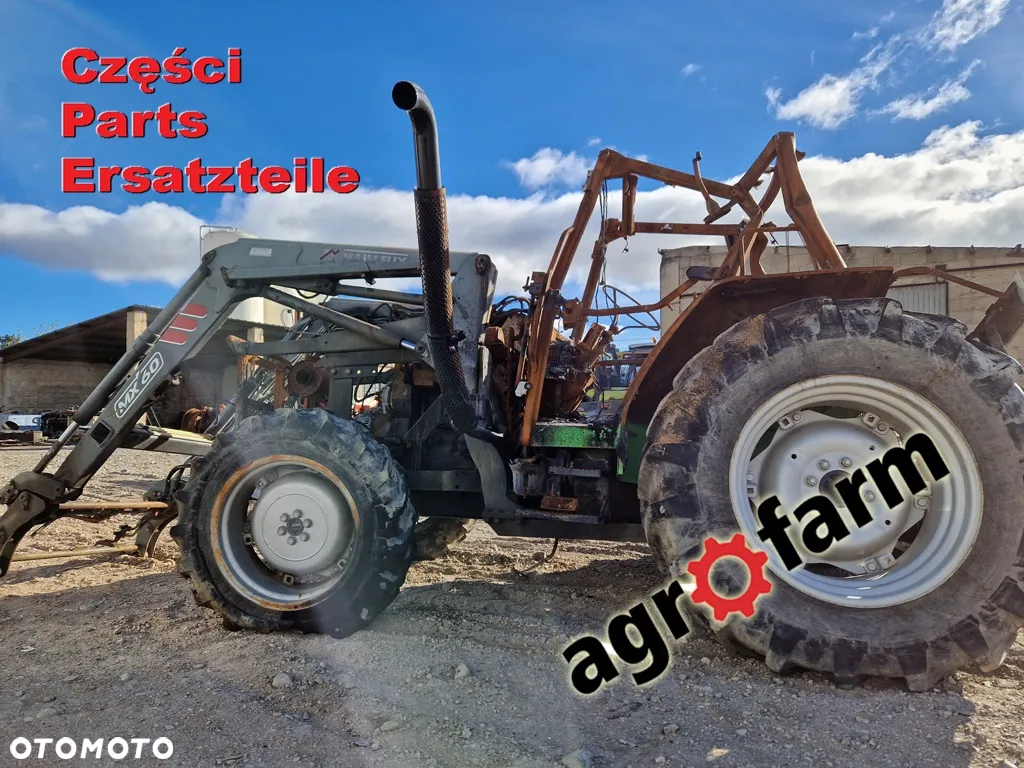 Deutz Agroplus 70 blok wał obudowa skrzynia most zwolnica piasta - 3