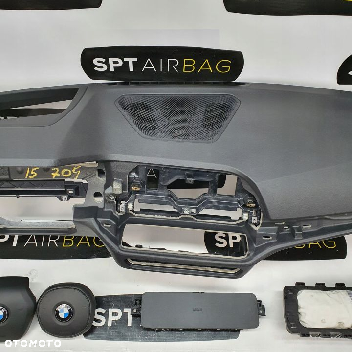 BMW G20 DESKA ROZDZIELCZA HEAD UP KONSOLA KOKPIT PULPIT PODUSZKI AIRBAG AIR BAG PASY KIT SET - 3