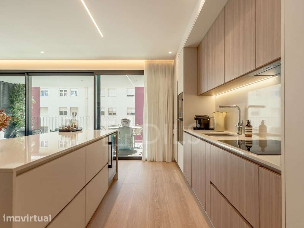 Apartamento T3 com varanda em novo empreendimento em Caxias - Grande imagem: 2/78